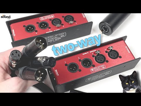 NEW CAT Boxes and Tails by SoundTools Go BOTH Ways! - Audio over RJ45