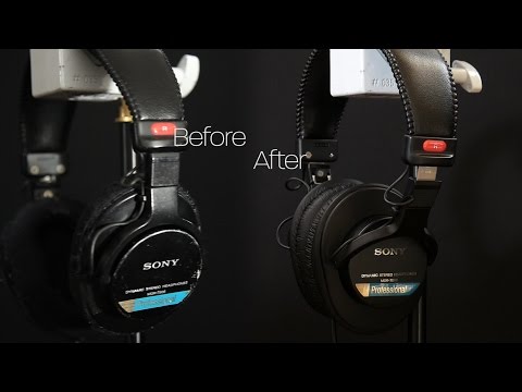 How To Rebuild &amp; Repair Sony 7506 Headphone