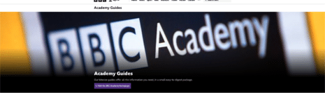 BBC Academy Guides