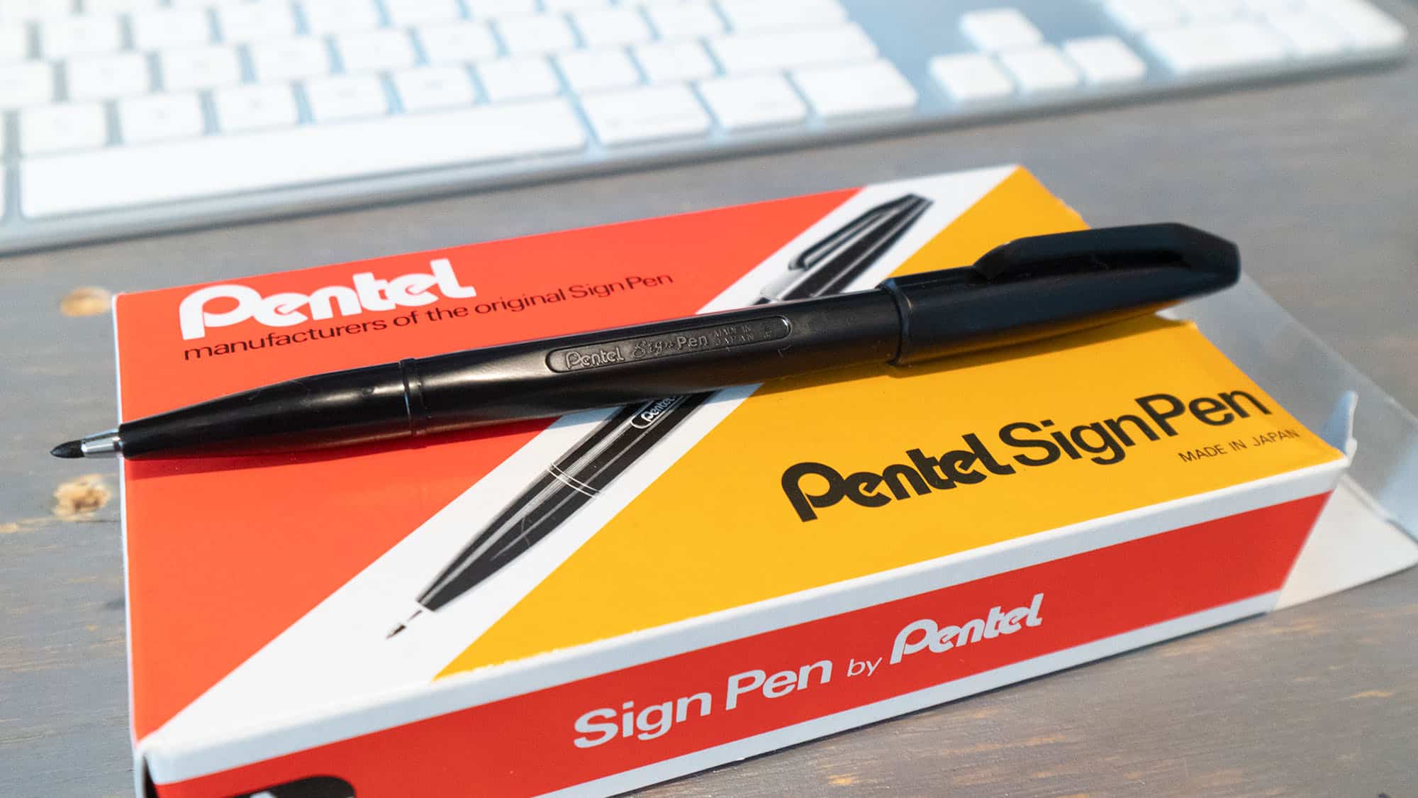 Pentel Sign Pen • DcSoundOp